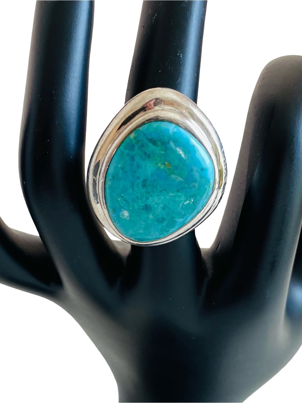 Vintage Signed Barse Turquoise 925 Sterling Ring